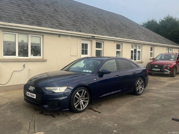 Audi A6 Saloon, Diesel, 2019, Blue