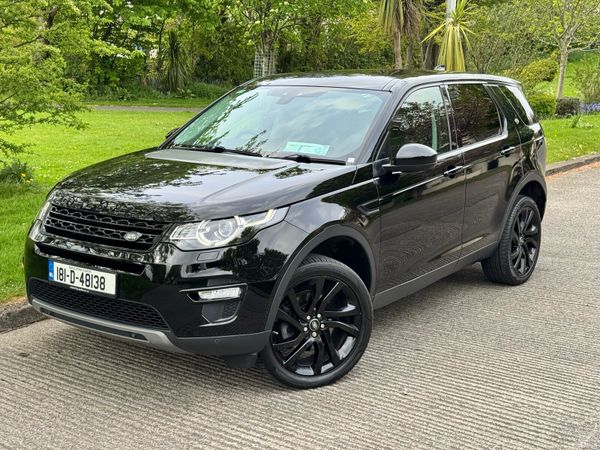 Land Rover Discovery Sport SUV, Diesel, 2018, Black