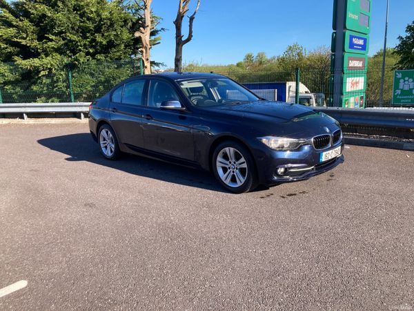 BMW 3-Series Saloon, Petrol, 2016, Blue