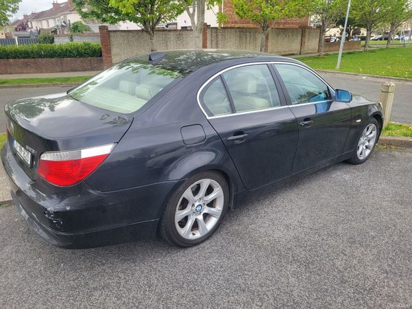 BMW 5-Series Saloon, Petrol, 2007, Black