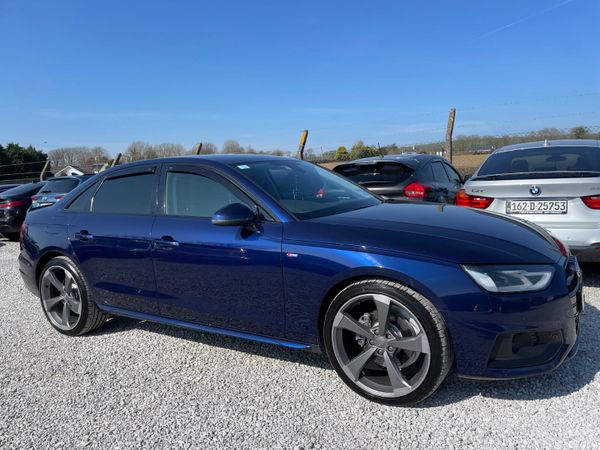 Audi A4 Saloon, Diesel, 2022, Blue