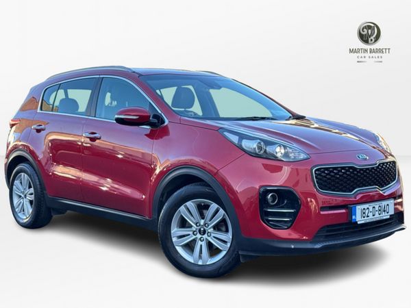 Kia Sportage MPV, Diesel, 2018, Red