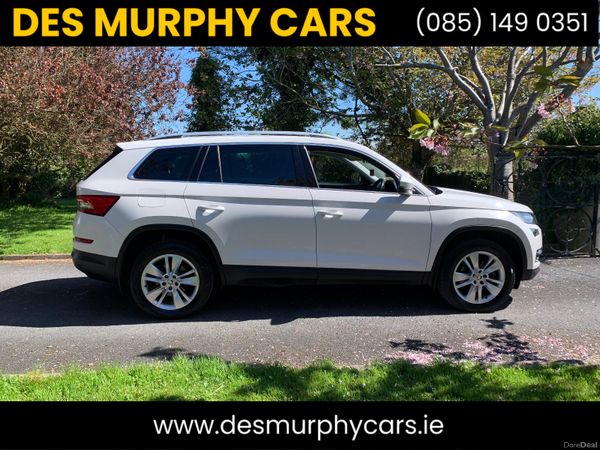 Skoda Kodiaq SUV, Diesel, 2020, White