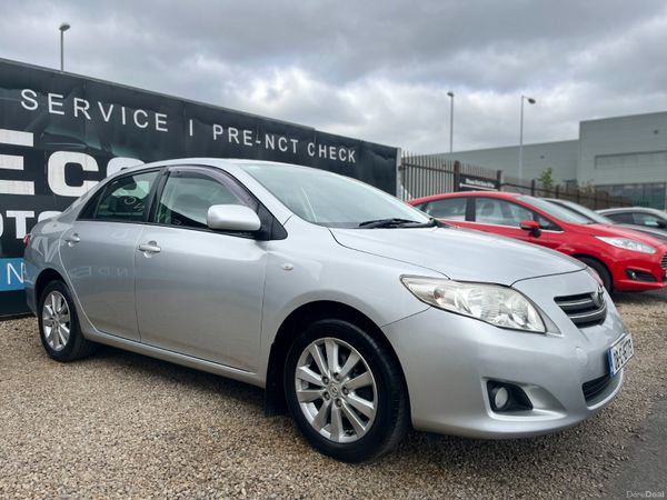 Toyota Corolla Saloon, Petrol, 2008, Silver