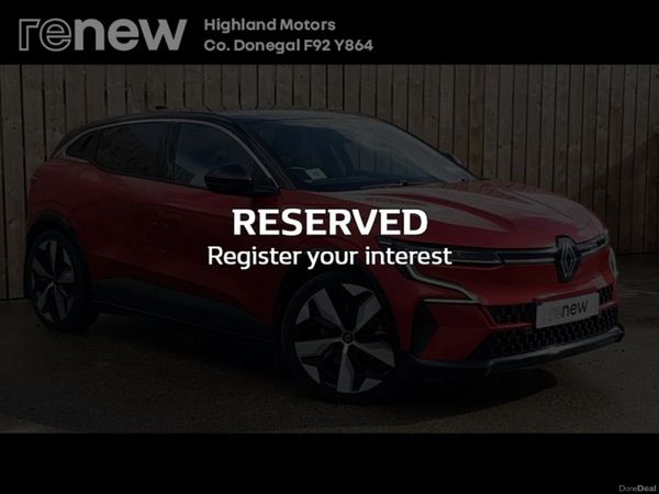 Renault Megane E-Tech Hatchback, Electric, 2024, Red