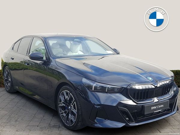 BMW 5-Series Saloon, Petrol Plug-in Hybrid, 2026, Black
