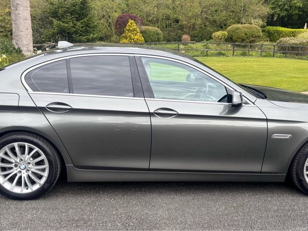 BMW 5-Series Saloon, Diesel, 2014, Grey