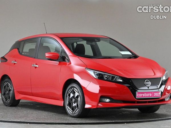 Nissan Leaf Hatchback, Electric, 2022, Red