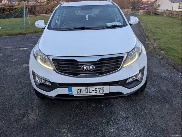 Kia Sportage SUV, Diesel, 2013, White