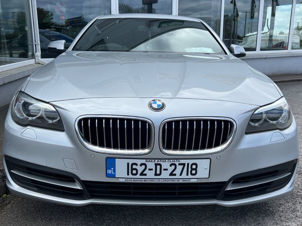 BMW 5-Series Saloon, Diesel, 2016, Silver