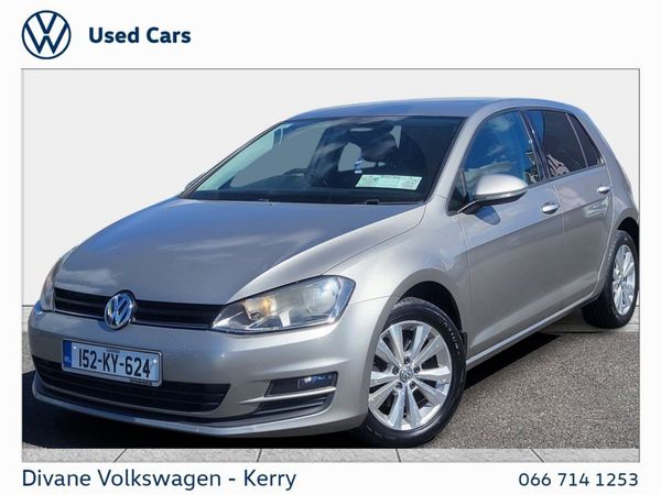 Volkswagen Golf Hatchback, Diesel, 2015, Silver
