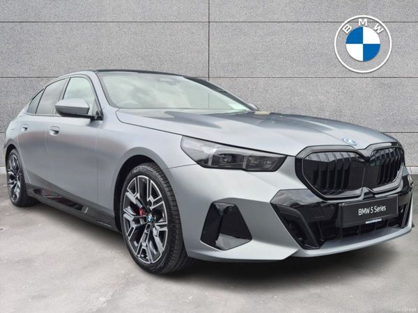 BMW 5-Series Saloon, Petrol Plug-in Hybrid, 2026, Grey
