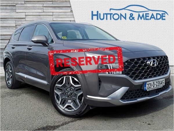 Hyundai Santa Fe SUV, Petrol Plug-in Hybrid, 2022, Grey