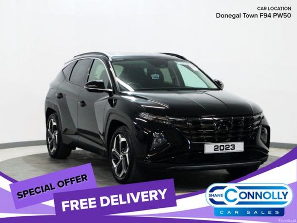 Hyundai Tucson SUV, Petrol Hybrid, 2023, Black