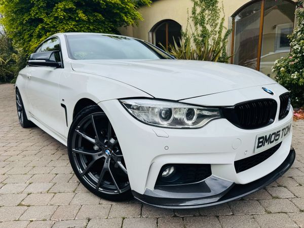 BMW 4-Series Coupe, Diesel, 2015, White