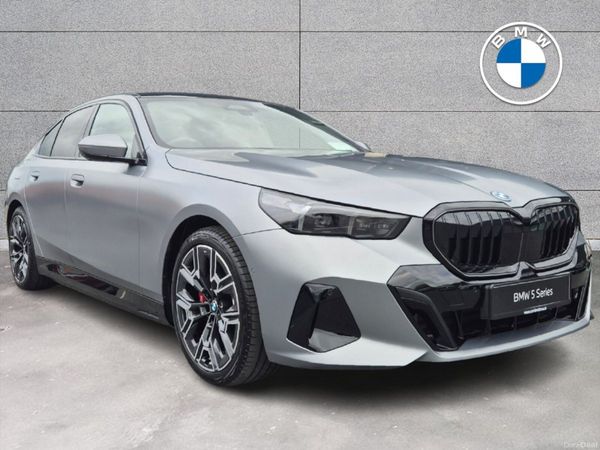 BMW 5-Series Saloon, Petrol Plug-in Hybrid, 2026, Grey