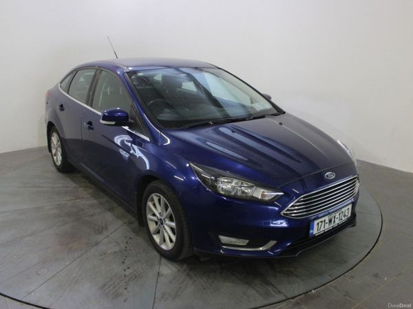 Ford Focus Saloon, Petrol, 2017, Blue