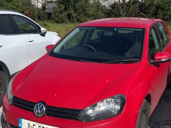 Volkswagen Golf Hatchback, Diesel, 2011, Red