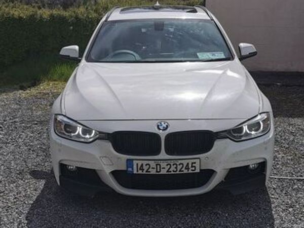 BMW 3-Series Estate, Diesel, 2014, White