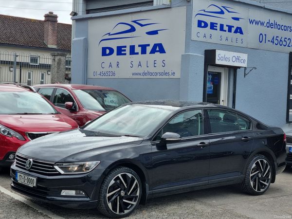 Volkswagen Passat Saloon, Diesel, 2017, Black
