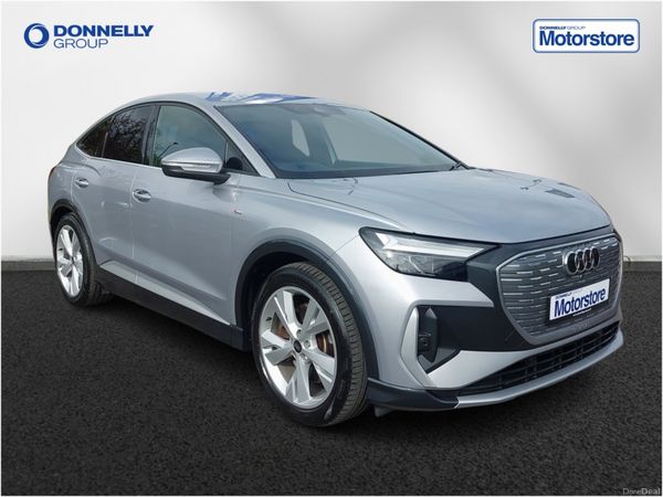 Audi Q4 Estate, Electric, 2022, Silver