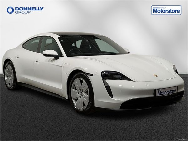 Porsche Taycan Saloon, Electric, 2022, White