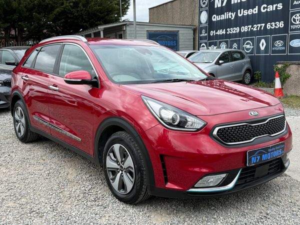 Kia Niro MPV, Petrol Plug-in Hybrid, 2019, Red