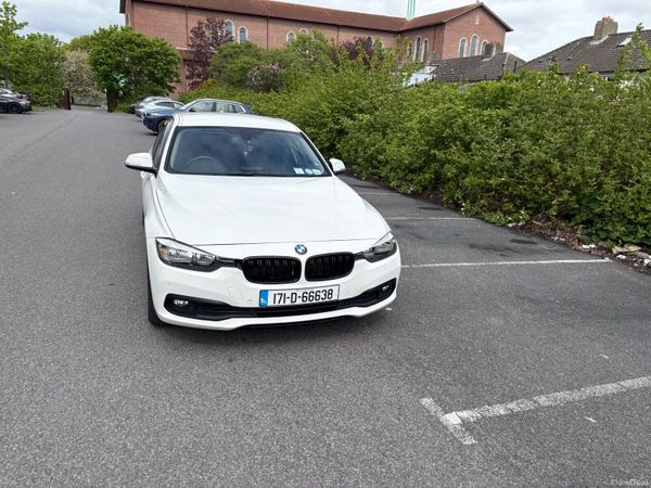 BMW 3-Series Saloon, Diesel, 2017, White