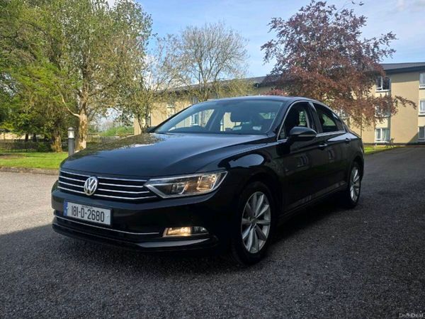 Volkswagen Passat Saloon, Diesel, 2018, Black