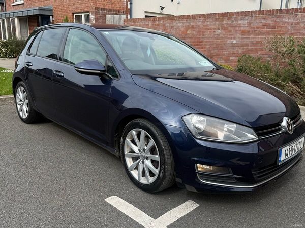 Volkswagen Golf Estate, Diesel, 2014, Blue