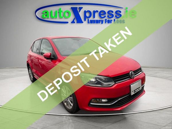Volkswagen Polo Hatchback, Petrol, 2017, Red