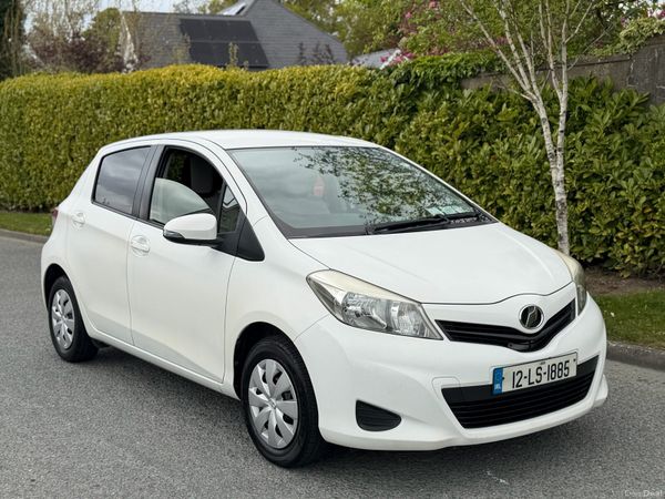 Toyota Vitz Hatchback, Petrol, 2012, White
