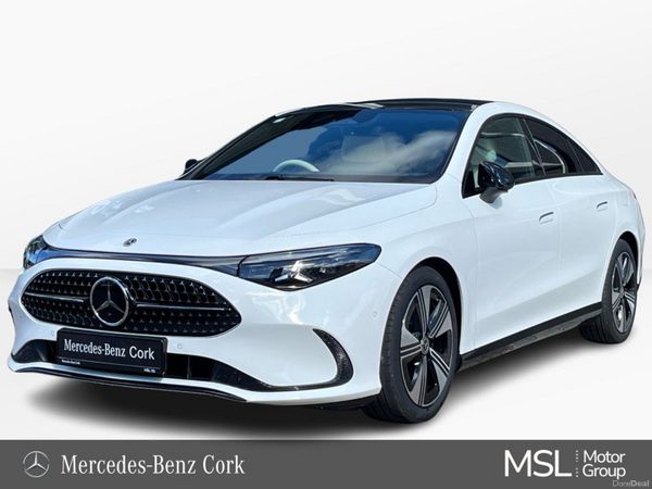 Mercedes-Benz CLA Saloon, Petrol Hybrid, 2026, White