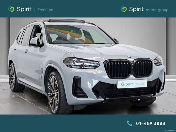 BMW X3 SUV, Petrol Plug-in Hybrid, 2021, Grey