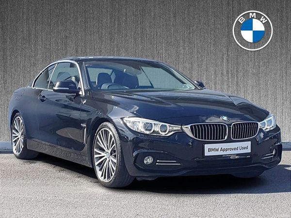 BMW 4-Series Convertible, Diesel, 2017, Black