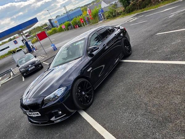 BMW 5-Series Saloon, Diesel, 2013, Black