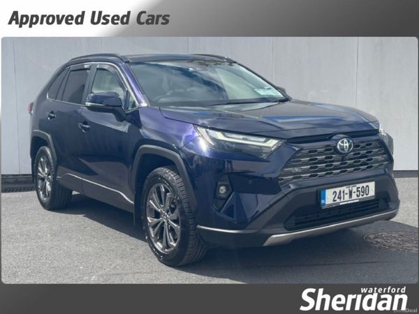 Toyota RAV4 SUV, Petrol Hybrid, 2024, Blue