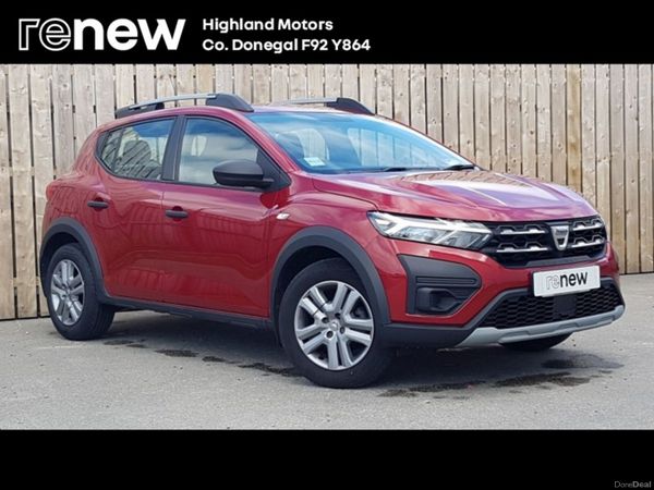 Dacia Sandero Stepway Hatchback, Petrol, 2023, Red