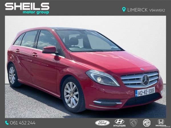 Mercedes-Benz B-Class MPV, Petrol, 2014, Red