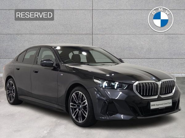 BMW 5-Series Saloon, Petrol Plug-in Hybrid, 2025, Grey