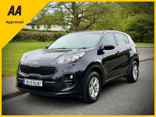 Kia Sportage SUV, Petrol, 2016, Black