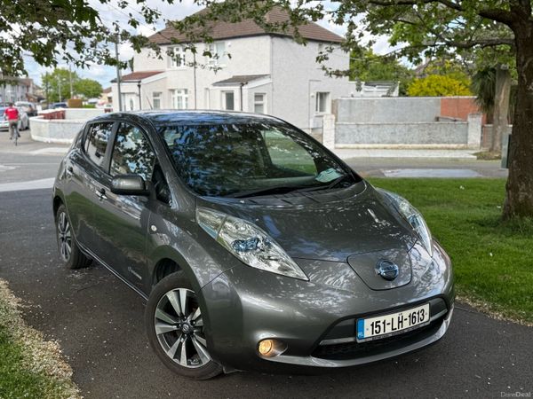 Nissan Leaf Hatchback, Electric, 2015, Grey