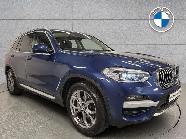 BMW X3 SUV, Diesel Hybrid, 2021, Blue