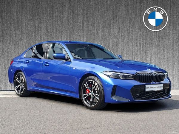 BMW 3-Series Saloon, Petrol Plug-in Hybrid, 2025, Blue