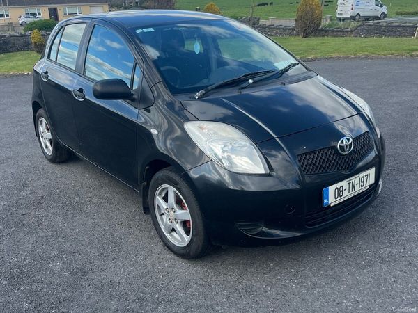 Toyota Yaris Hatchback, Petrol, 2008, Black
