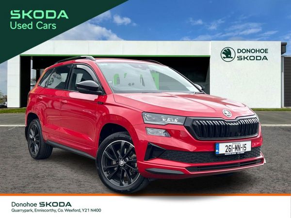Skoda Karoq Estate, Diesel, 2026, Red