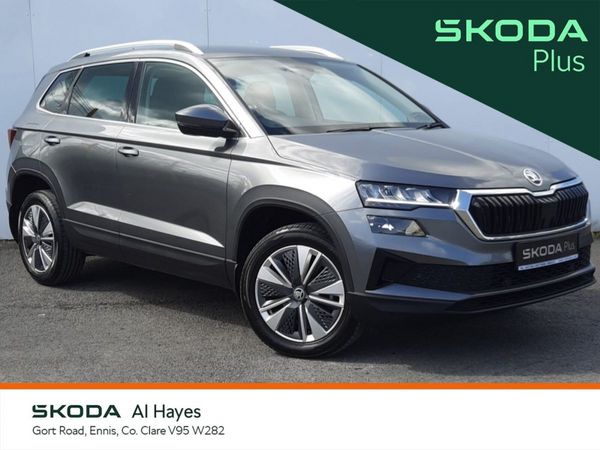 Skoda Karoq SUV, Petrol, 2024, Grey
