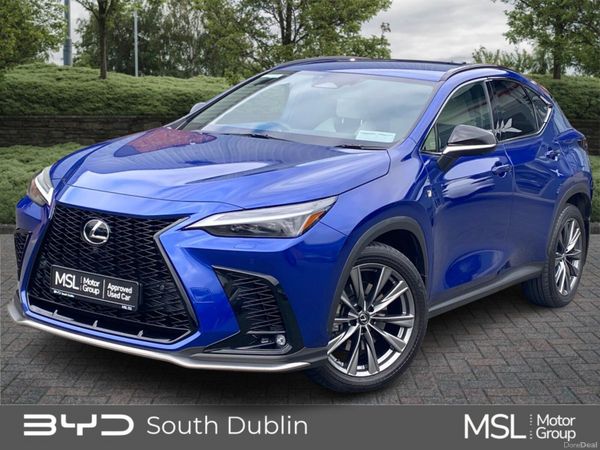 Lexus NX SUV, Petrol Plug-in Hybrid, 2023, Blue