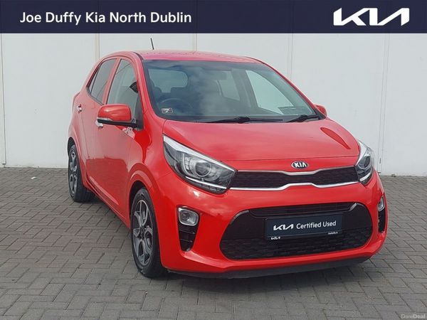 Kia Picanto Hatchback, Petrol, 2019, Red