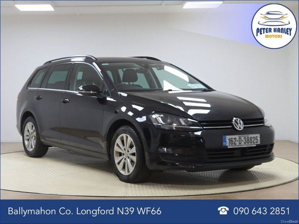 Volkswagen Golf Estate, Petrol, 2016, Black